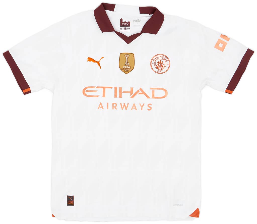 2023-24 Manchester City Match Issue FA Cup Away Shirt Gvardiol #24