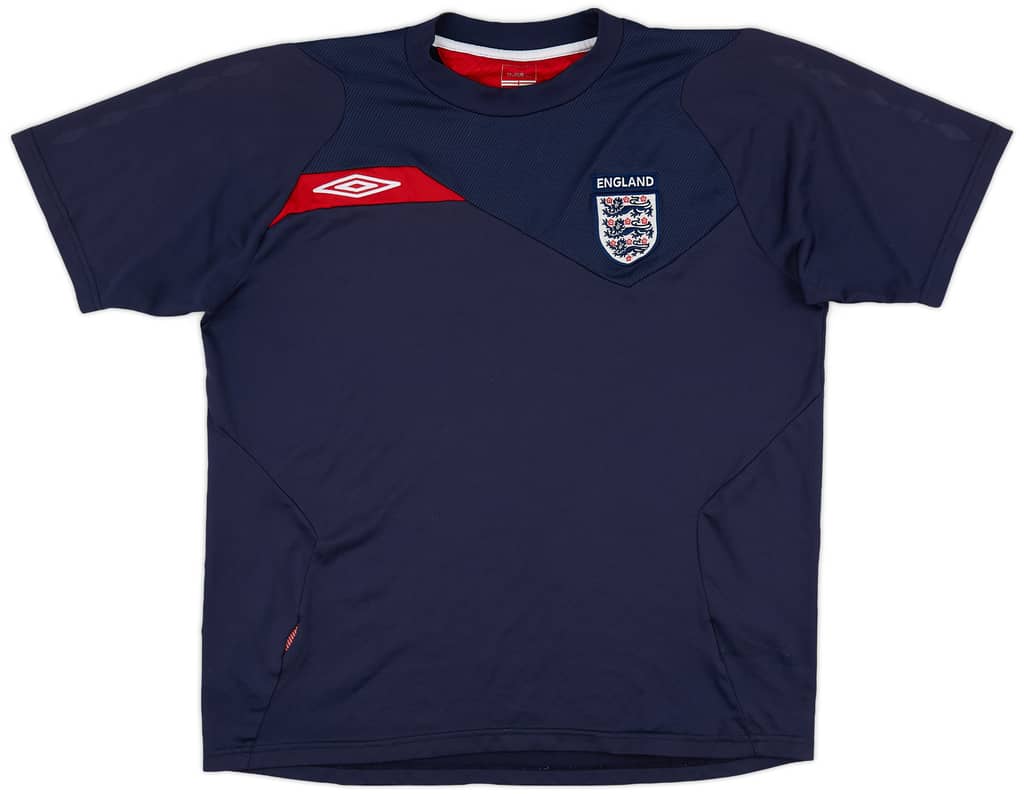 2007-09 England Umbro Training Shirt - 9/10 - (M)