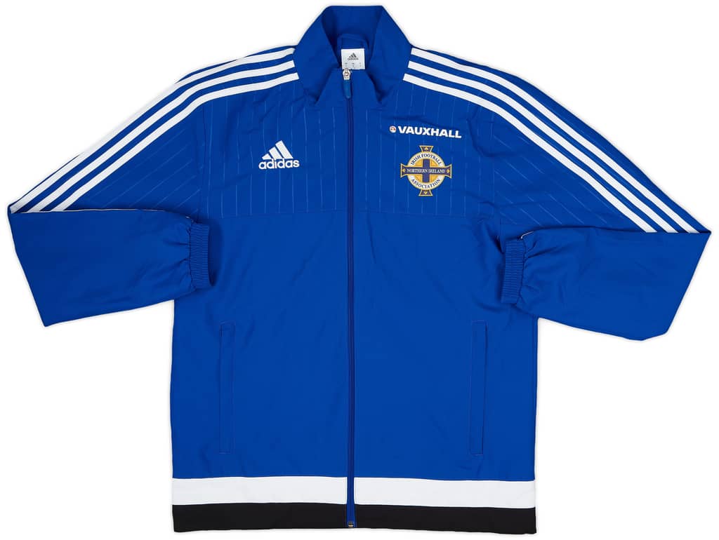 2014-15 Northern Ireland adidas Track Jacket - 10/10 - (S)
