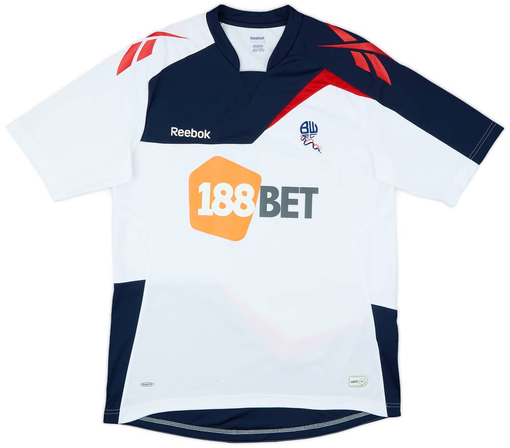 2011-12 Bolton Home Shirt Davies #14 - 7/10 - (L)
