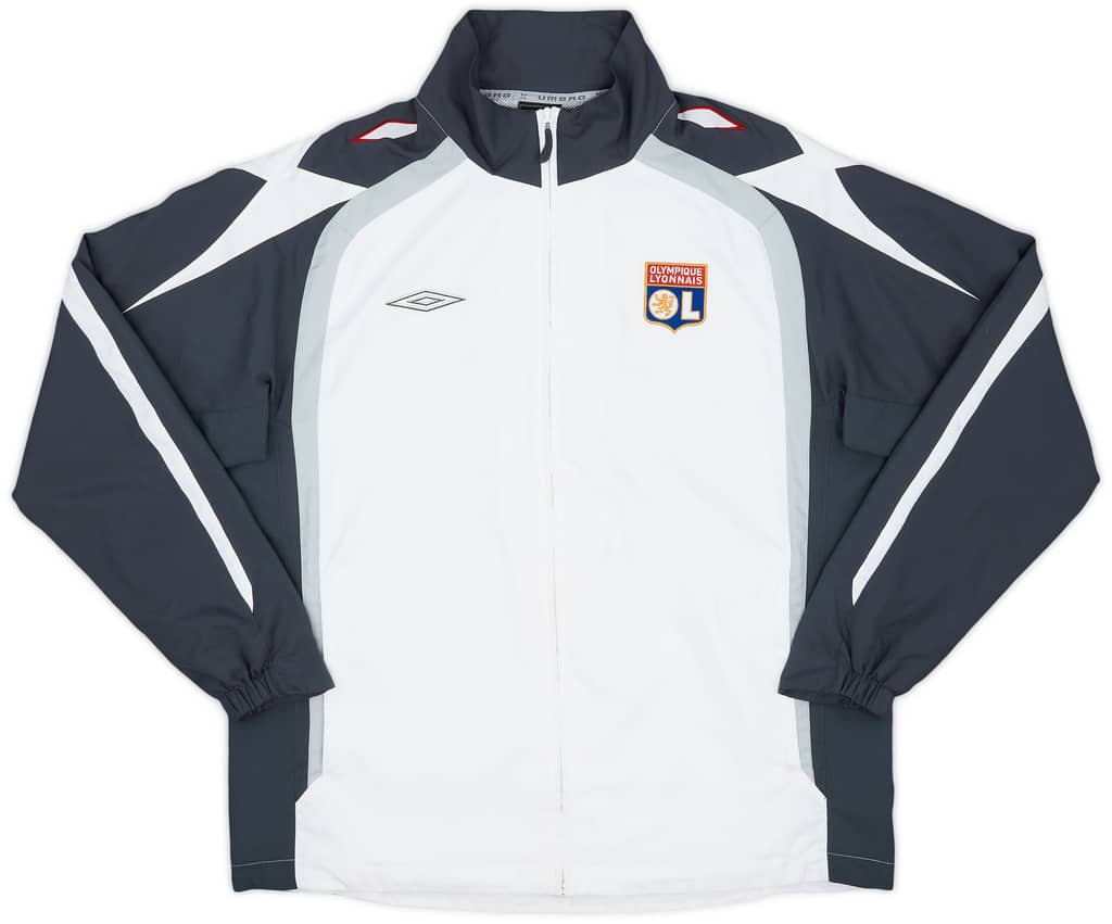 2007-08 Lyon Umbro Track Jacket - 8/10 - (XL)