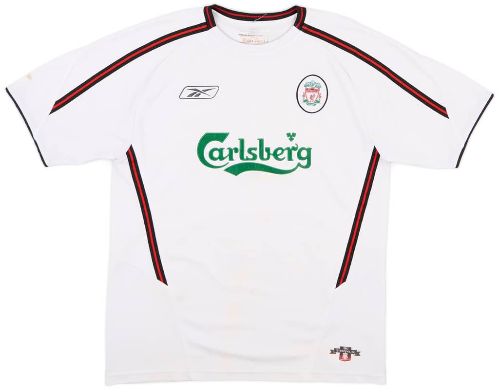 2003-04 Liverpool Away Shirt Gerrard #17 - 5/10 - (M)
