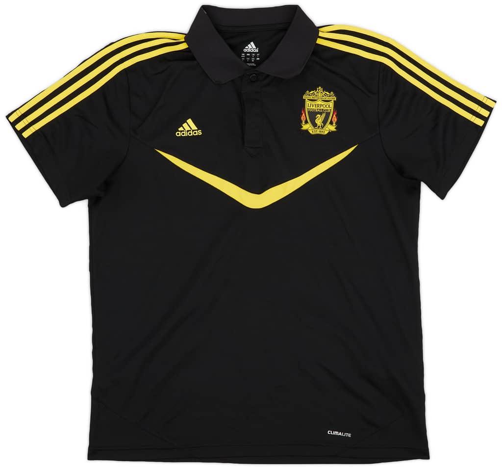 2010-11 Liverpool adidas Polo Shirt - 8/10 - (L)