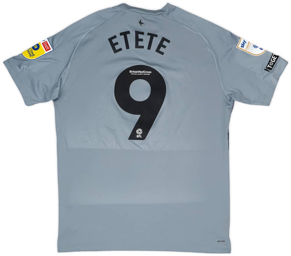 2022-23 Cardiff Match Issue Away Shirt Etete #9
