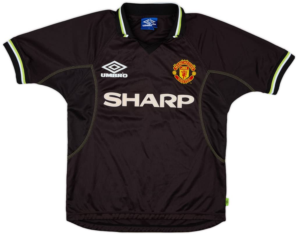 1998-99 Manchester United Third Shirt - 8/10 - (XL.Boys)