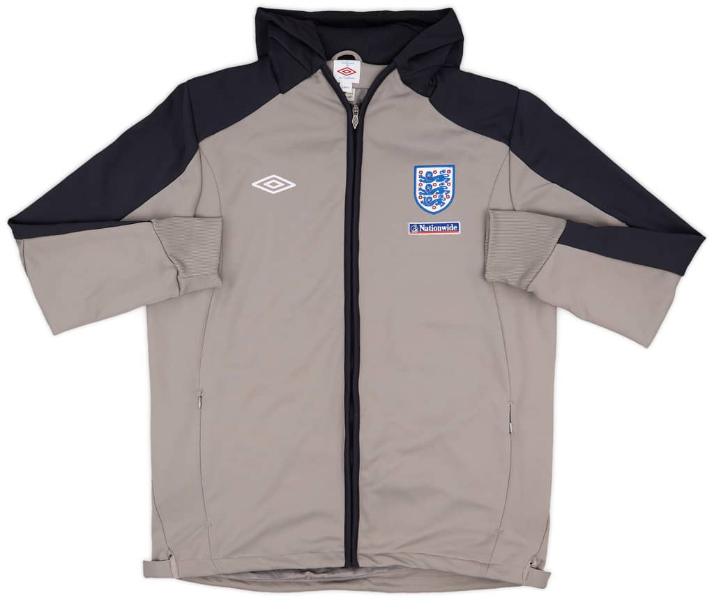 2012-13 England Umbro Hooded Track Jacket - 7/10 - (L)