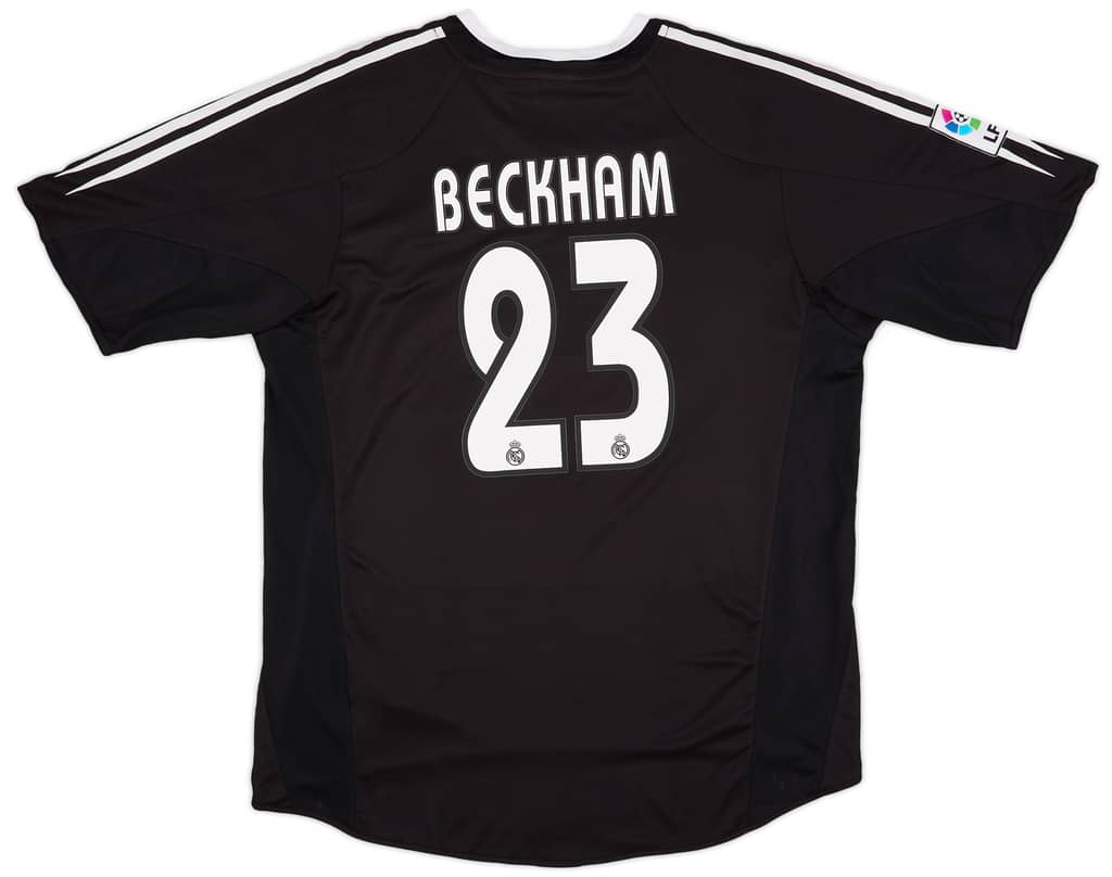 2004-05 Real Madrid Away Shirt Beckham #23 (L)