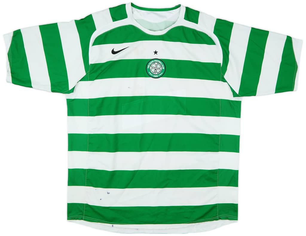 2005-07 Celtic Home Shirt - 4/10 - (XL)