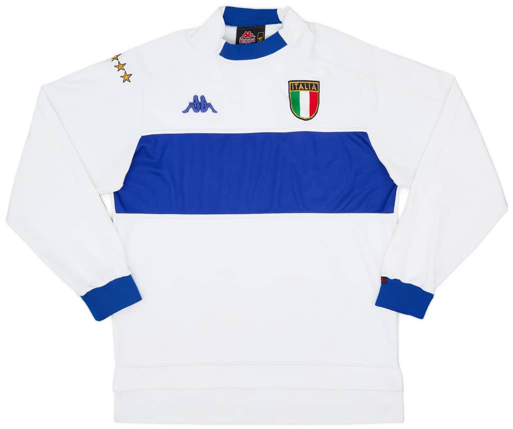 1998-00 Italy Away L/S Shirt - 7/10 - (M)
