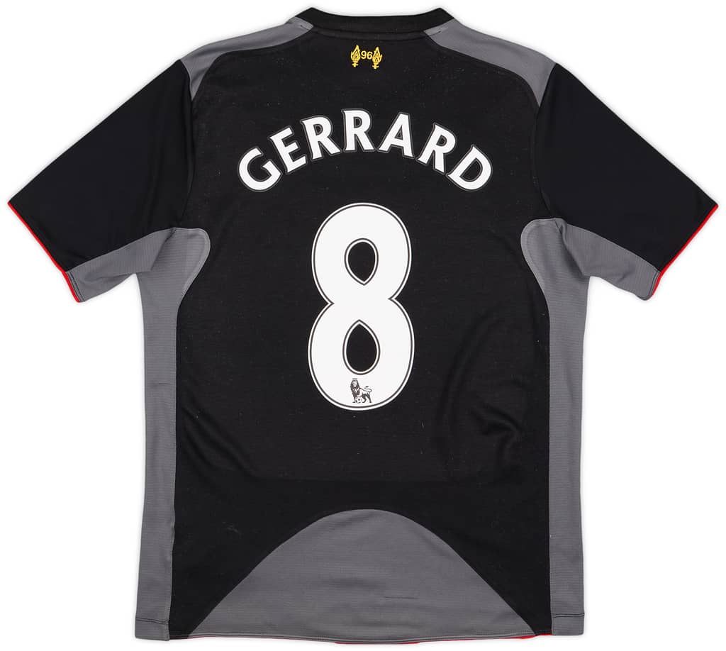 2012-13 Liverpool Away Shirt Gerrard #8 - 7/10 - (S)