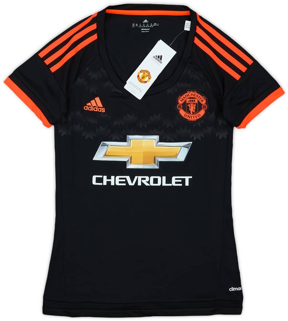 2015-16 Manchester United Third Shirt (Women's XXS)