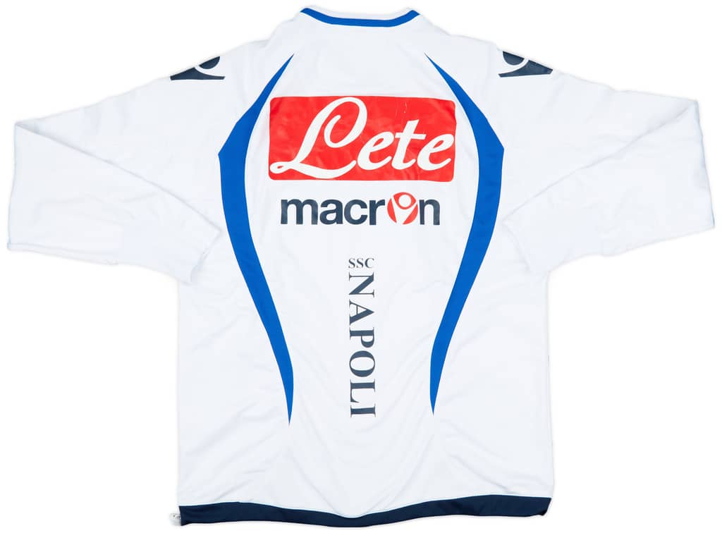 2012-13 Napoli Macron Player Issue Sweat Top #30 - 5/10 - (L)