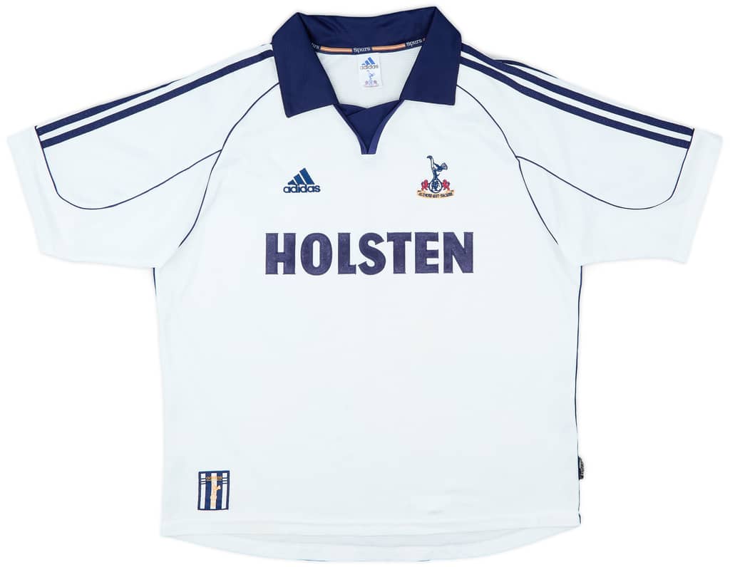 1999-01 Tottenham Home Shirt Iversen #10 - 7/10 - (L)