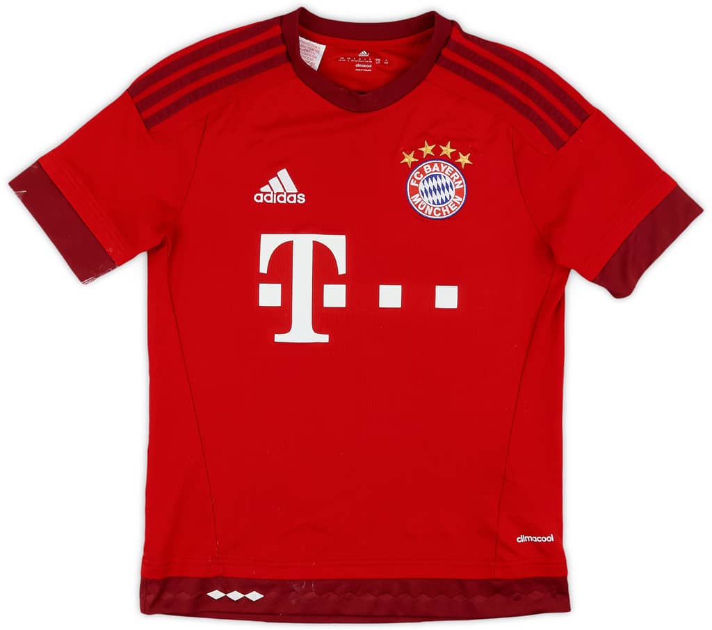 2015-16 Bayern Munich Home Shirt - 8/10 - (L.Boys)