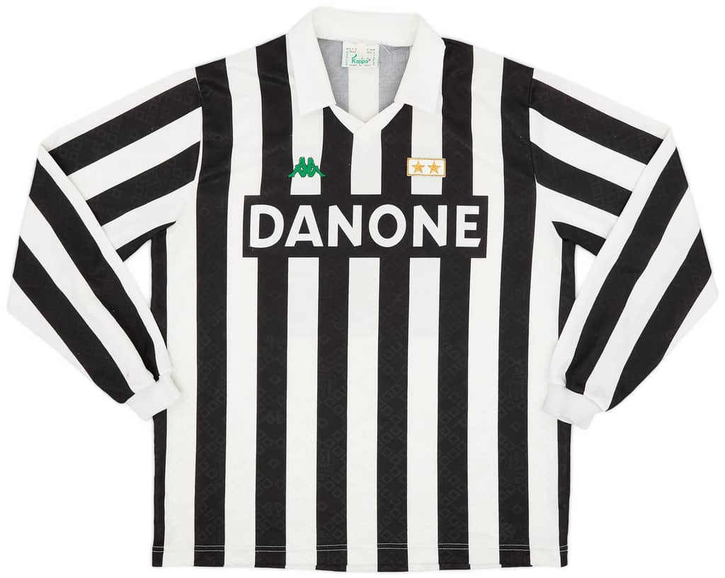 1992-94 Juventus Home L/S Shirt - 8/10 - (XL)