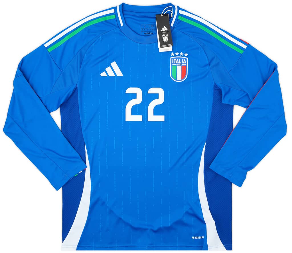 2024-25 Italy Home L/S Shirt El Shaarawy #22
