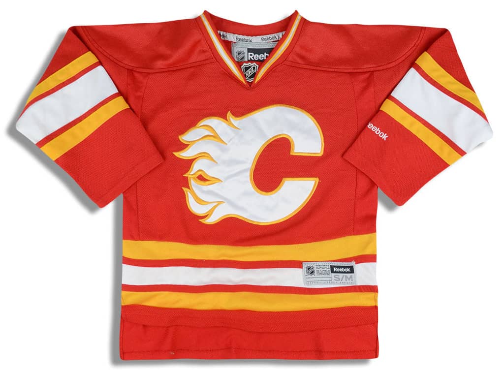 2009-13 Calgary Flames Reebok Jersey (Alternate) Y