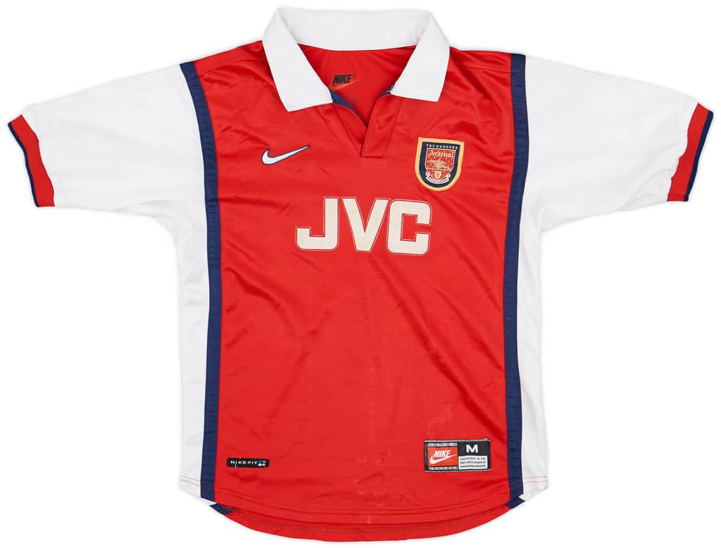 1998-99 Arsenal Home Shirt - 6/10 - (M.Boys)