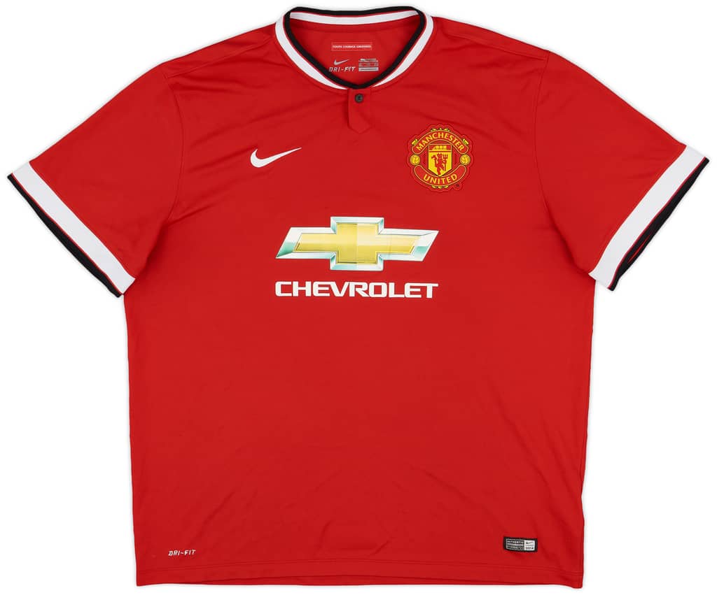 2014-15 Manchester United Home Shirt Rooney #10 - 6/10 - (XXL)