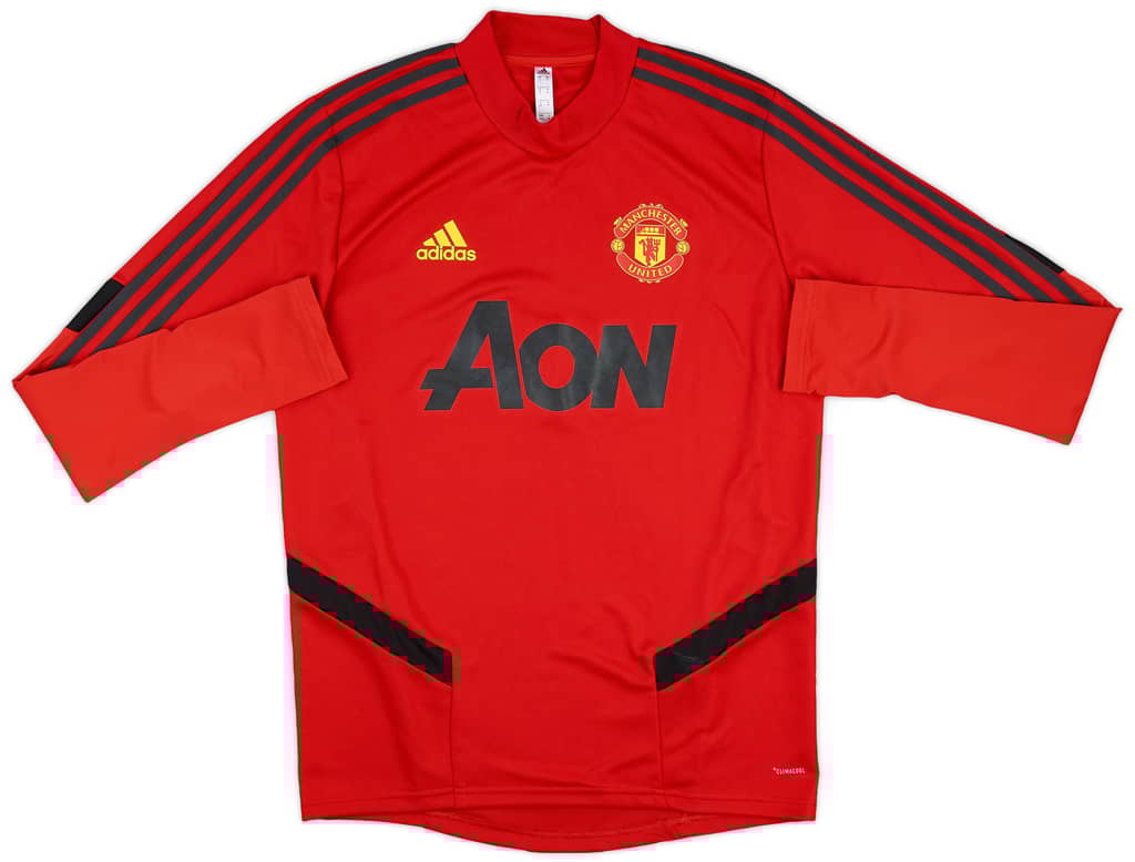 2019-20 Manchester United adidas Sweat Top - 8/10 - (M)