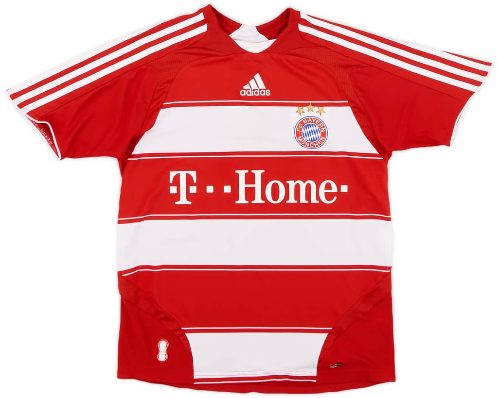 2007-08 Bayern Munich Home Shirt - 6/10 - (XL.Boys)