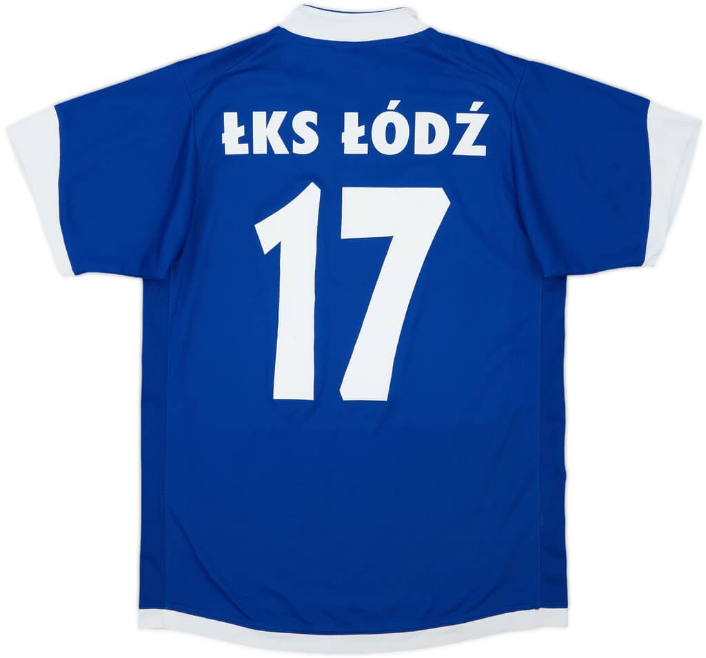 2000s LKS Lodz Vigo Training Shirt #17 - 7/10 - (XS)