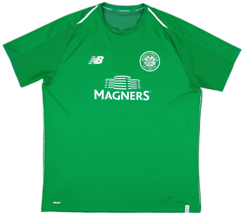 2017-18 Celtic New Balance Training Shirt - 6/10 - (XL)