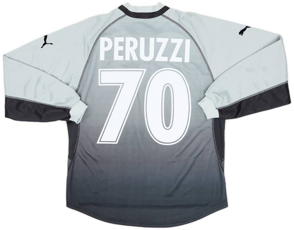 2001-02 Lazio GK Shirt Peruzzi #70 - 7/10 - (S)