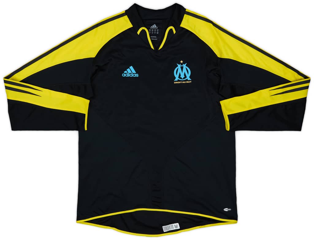 2004-05 Olympique Marseille Player Issue Third L/S Shirt - 9/10 - (M)