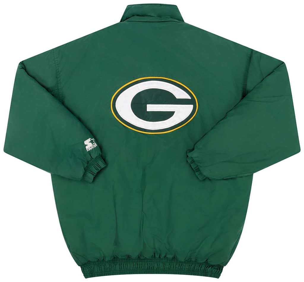1990s Green Bay Packers Starter Rain Coat M