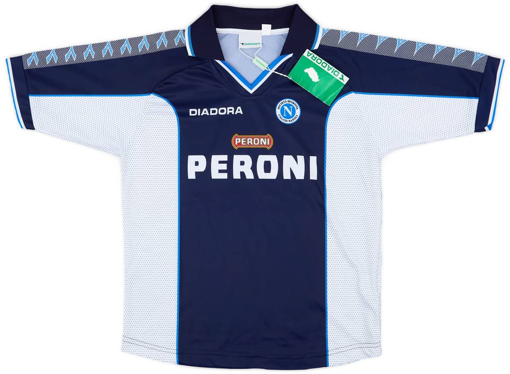 2000-01 Napoli Third Shirt (XL.Boys)