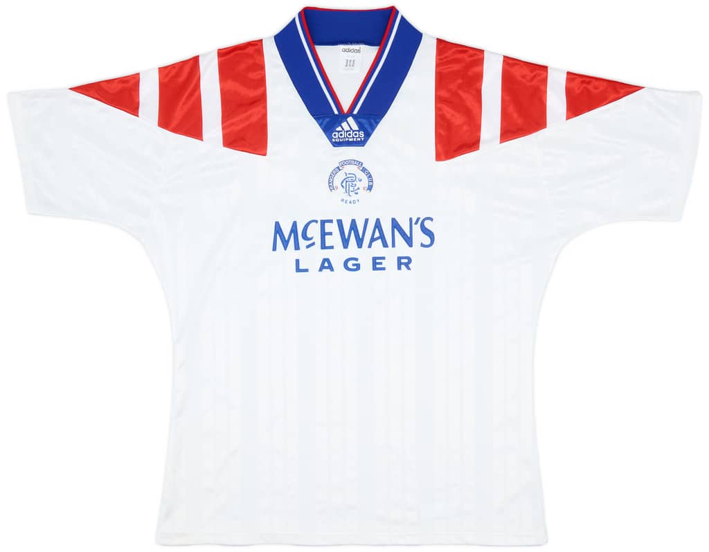 1992-93 Rangers Away Shirt - 8/10 - (L)
