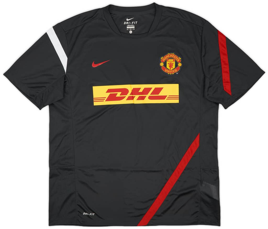 2012-13 Manchester United Nike Training Shirt - 8/10 - (XL)