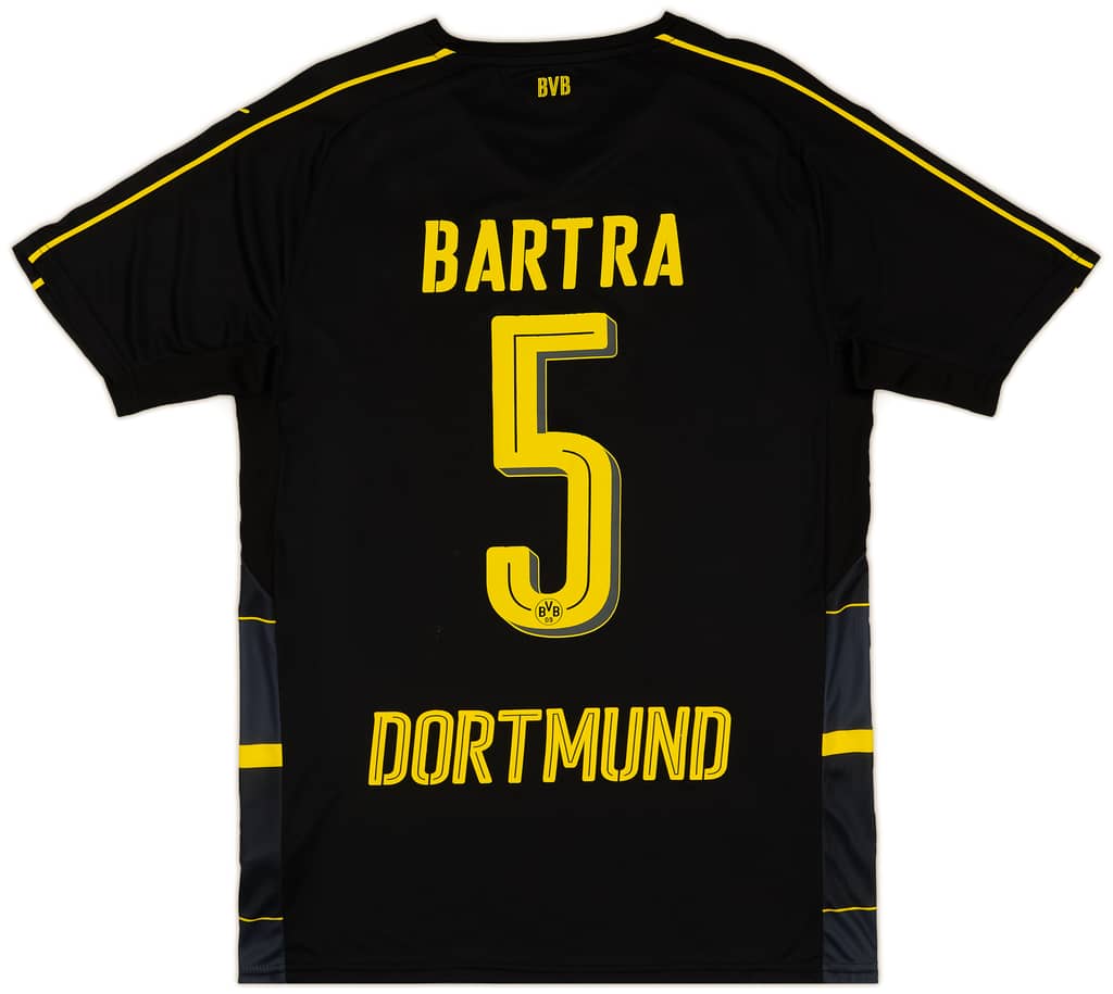 2016-17 Borussia Dortmund Away Shirt Bartra #5 (M)