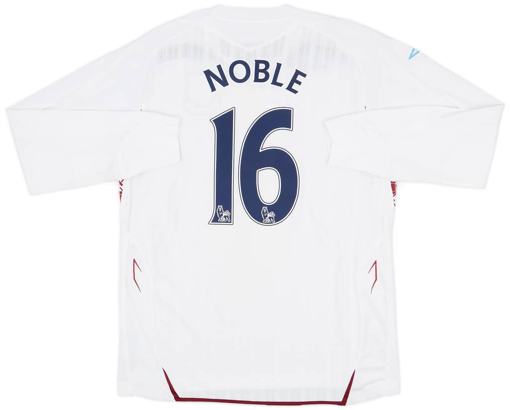 2007-08 West Ham Away L/S Shirt Noble #16 - 10/10 - (L)