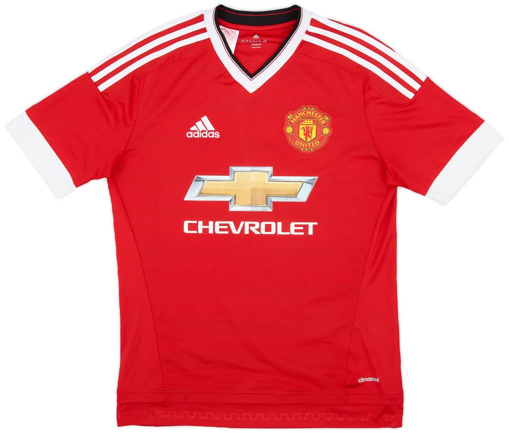 2015-16 Manchester United Home Shirt - 7/10 - (XL.Boys)