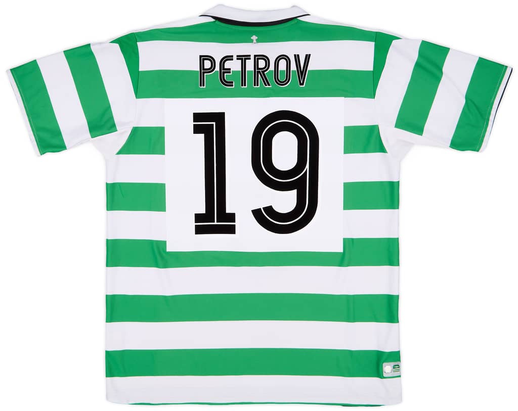 2004-05 Celtic Home Shirt Petrov #19 - 8/10 - (XL)
