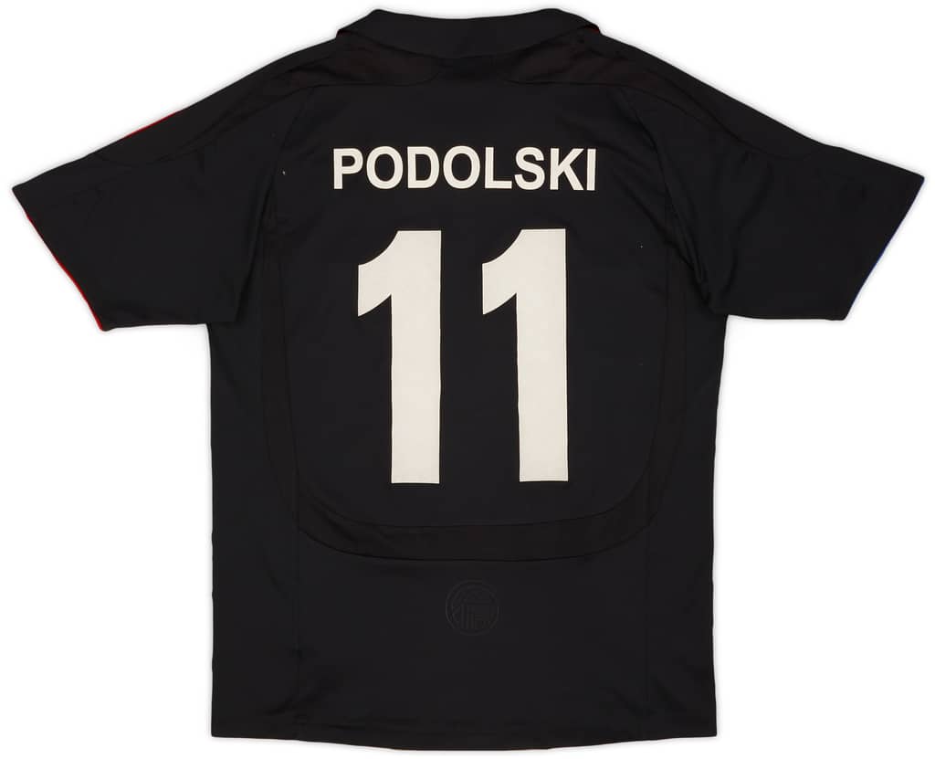 2007-08 Bayern Munich Third Shirt Podolski #11 - 5/10 - (XL.Boys)