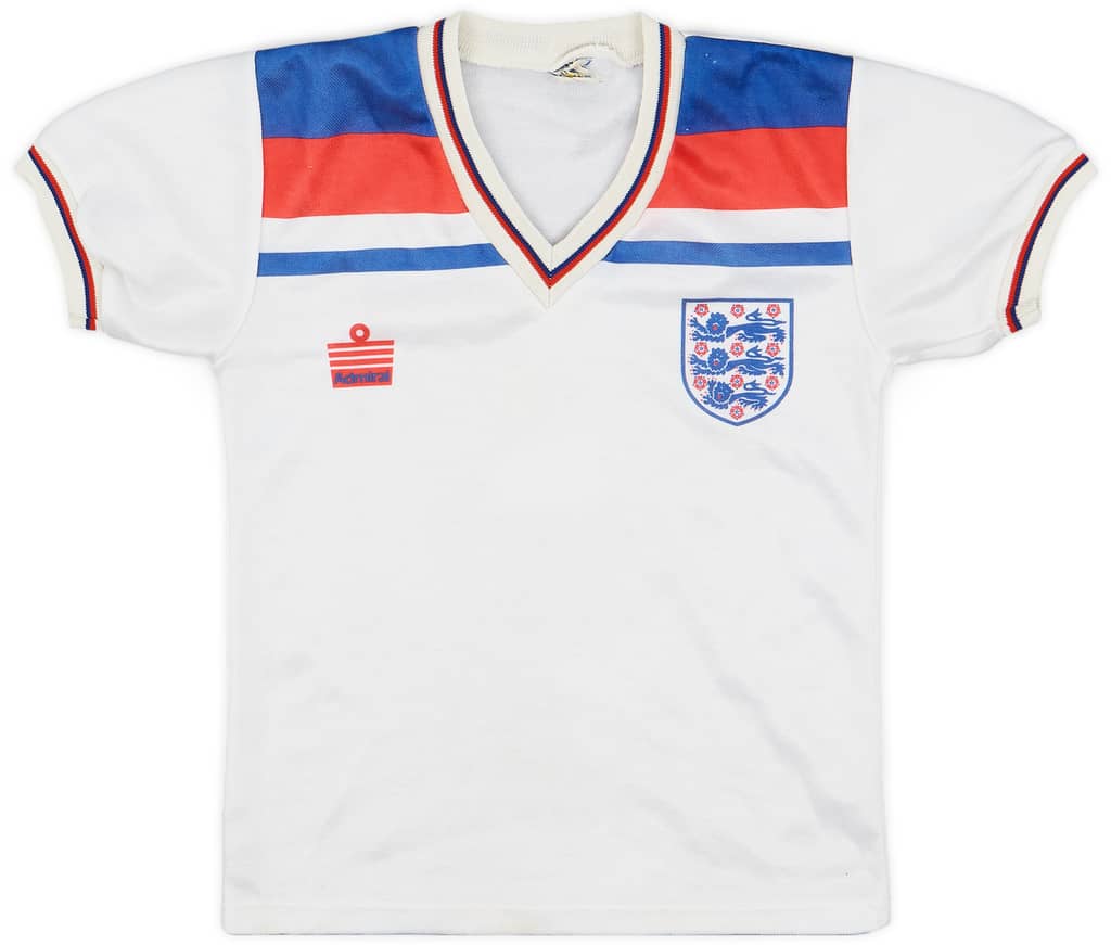 1980-83 England Home Shirt - 7/10 - (S.Boys)