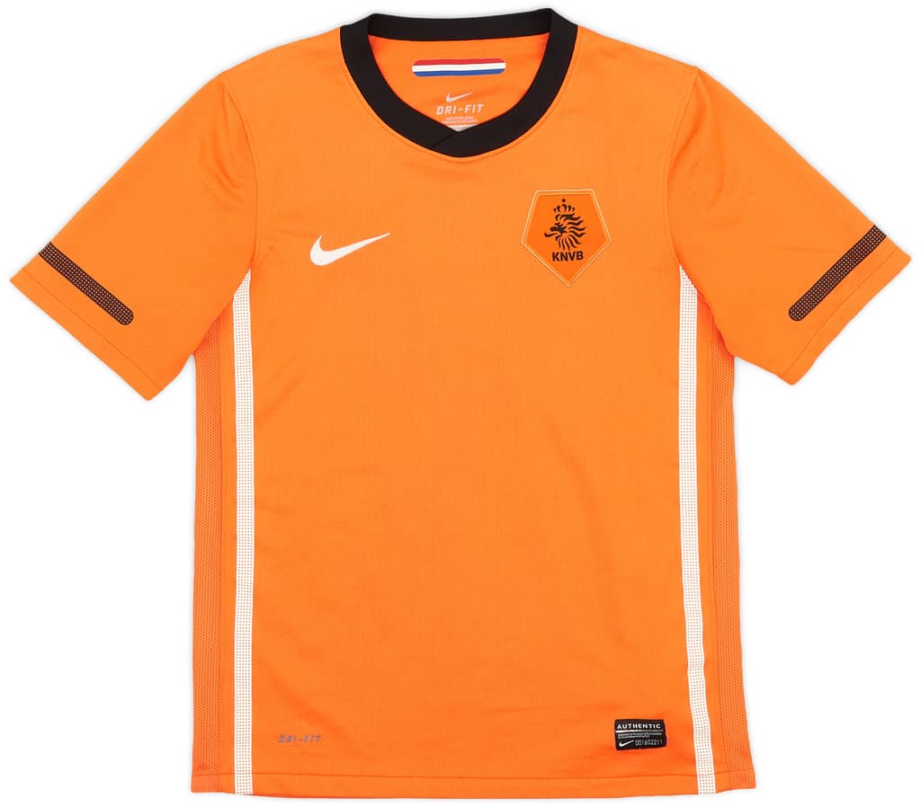 2010-11 Netherlands Home Shirt - 8/10 - (M.Boys)