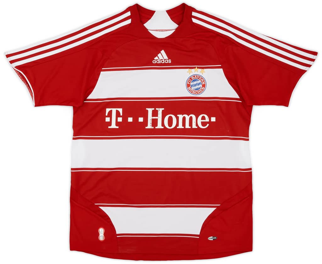 2007-08 Bayern Munich Home Shirt Toni #9 - 5/10 - (XL.Boys)