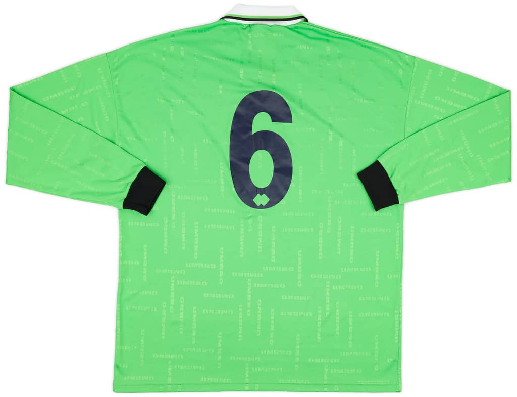 1990s Umbro Template L/S Shirt - 8/10 - (XL)