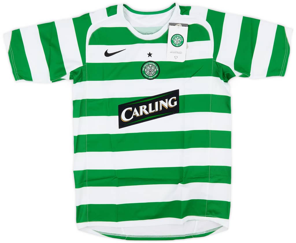 2005-07 Celtic Home Shirt (XL.Boys)
