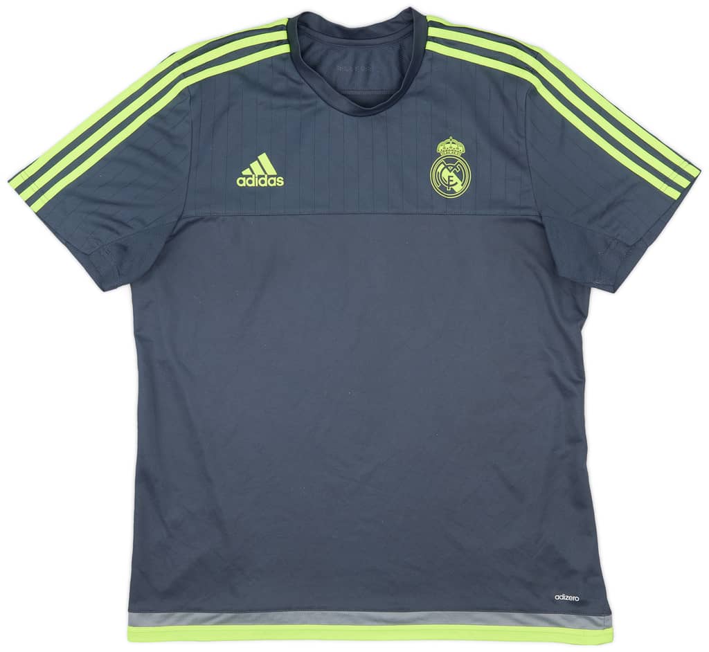 2015-16 Real Madrid adidas Training Shirt - 8/10 - (XL)
