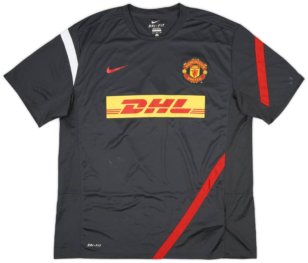 2012-13 Manchester United Nike Training Shirt - 9/10 - (XL)