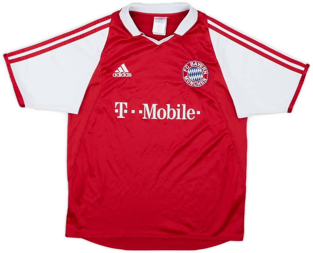 2003-04 Bayern Munich Home Shirt - 7/10 - (XL.Boys)