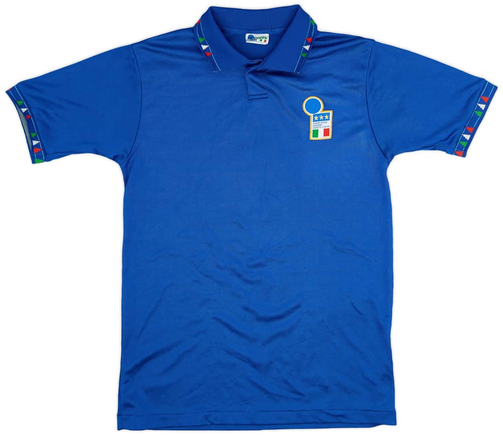 1992-93 Italy Home Shirt #6 - 8/10 - (L)