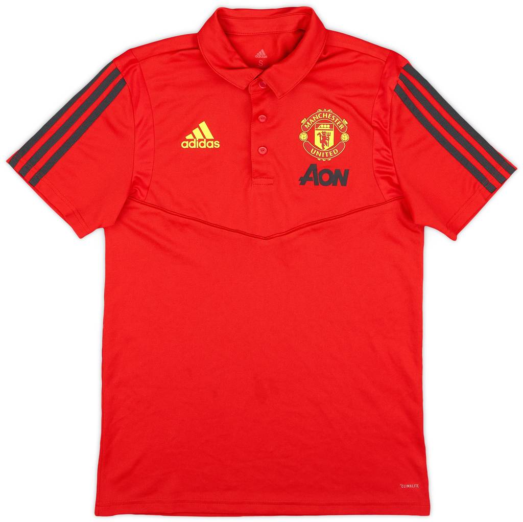 2019-20 Manchester United adidas Polo Shirt - 9/10 - (S)