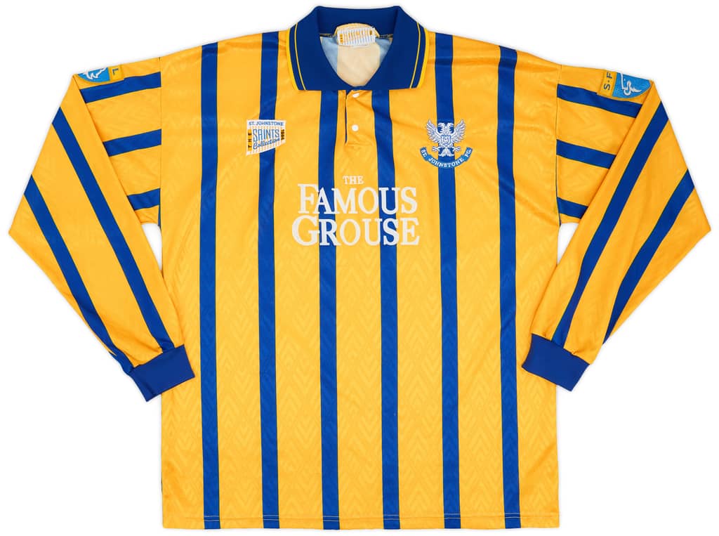 1995-96 St Johnstone Match Issue Away Shirt #12