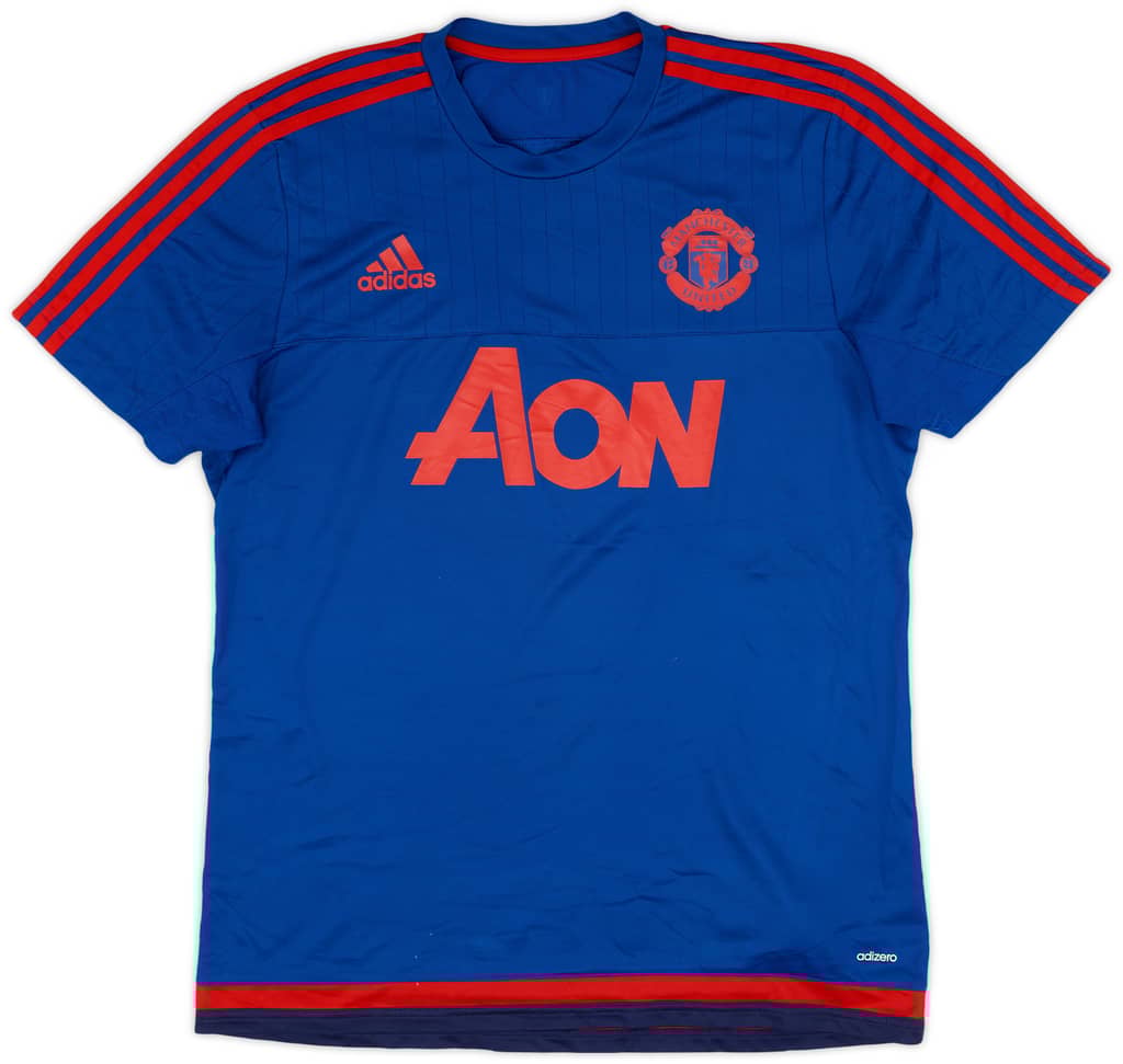 2015-16 Manchester United adidas Training Shirt - 7/10 - (L)